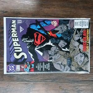 Superman 56 June 1991 Red Glass First Symptoms